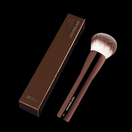 1 pc HG Pro Makeup brushes Powder contour Blusher Make up brush Highlight Bronzer exquisite Professional metal handle with box