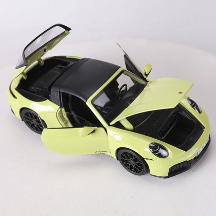 Maisto 1:18 Porsche 911 Targa 4 GTS 922.2 Open All The Doors Alloy Model Car