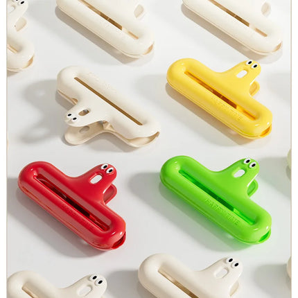 Caterpillar sealing clip moisture-proof snack clip kitchen sealing fixing clip multifunctional household clip fresh-keeping seal