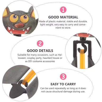 6/12PCS Flying Bat Hand Transform Magic Bat Flying Butterfly Magic Props Funny Surprise Prank Toy Gift for Kids Adults Party
