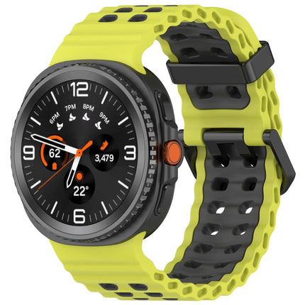 Ocean Silicone Strap for Samsung Galaxy Watch 8 44mm 40mm/8 Classic 46mm Sports Wristband for Galaxy Watch 8 Breathable Bracelet