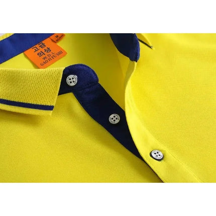 Ice Silk Short Sleeve T-Shirt Summer Work Uniform Logo Printed  Team Culture Polo Shirt  Fashion for Men and Women