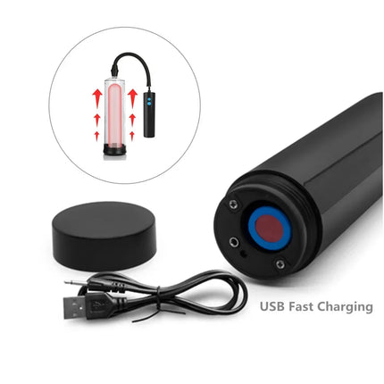 Electric Manual Vacuum Pump Penis Pump/Anal Pump for Adult Negative Pressure Exercise Suction Pressure Gauge Handle Accessory
