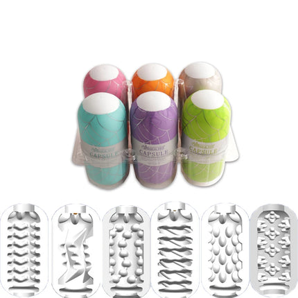 6/1pcs Egg Masturbator Particle Stimulation Portable Stimulator Real Vaginal Blowjob Cup Sex Toy Adult Massager Penis Trainer