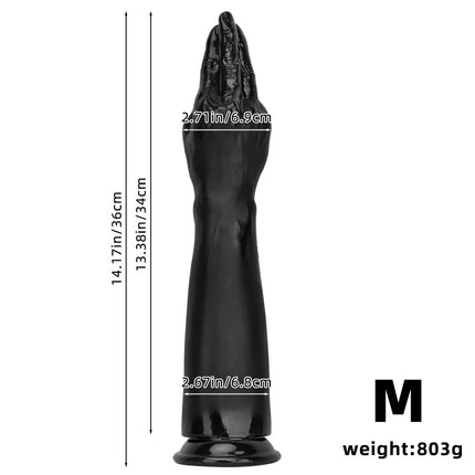 Big Fist Dildos Male Anal Dilation Masturbation Sex Toy Soft Hands Female Vaginal Stimulation for Gay and Lesbian Men