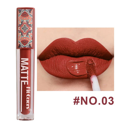 1Pc Velvet Matte Lipstick Lip Gloss Non Stick Cup Stain Makeup Beauty For women Waterproof Long lasting Cosmetics