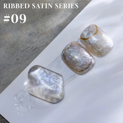 MIANEL 12ML Mother-of-Pearl Mermaid Shimmer Thread Gel Polish 2026 Spring-Summer Collection Fine Glitter Aurora Pearl Nail Art