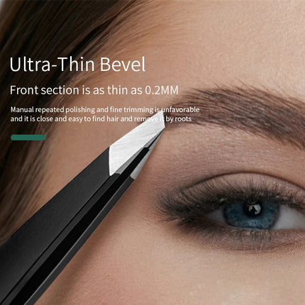 4Pcs/Set Professional Eyebrow Tweezers Eyebrow Hair Removal Clip Makeup Sets Eyelash Extension Eyelash Tweezers Beauty