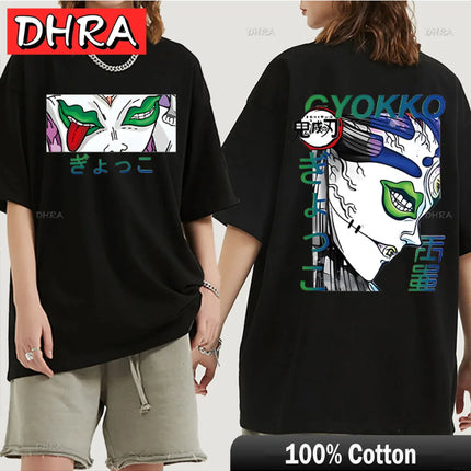 Demon Slayer T Shirt Nezuko Tshirt Women Kimetsu No Yaiba Top Tees Japanese Anime Tanjirou Kamado Tops Manga Harajuku T-shirt