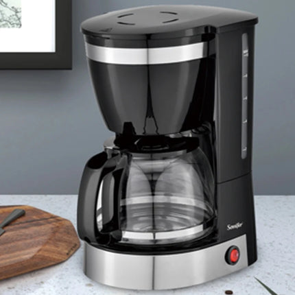 1.25L Electric Drip Coffee Maker 550W Household Coffee Machine 6 Cup Tea Coffee Pot Milk Coffee Maker for Gift 220V Sonifer