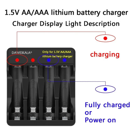AAA 12800mWh 1.5V Li-Ion Rechargeable Battery AAA Lithium Batteries Wholesale For Mouse Flashlight Fan Game Machine