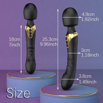 Powerful G Spot Vibrator Female Clitoris Stimulator Dildos AV Wand Thrusting Vagina Massager Masturbation Adult Sex Toys Women