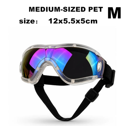 UV Protective Goggles for Dogs Cat Sunglasses Cool Protection Eyewear for Small Medium Dogs Outdoor Riding Pets Accessory