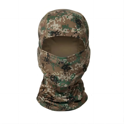 Bicycle Riding Windproof Mask, Outdoor Hunting, Hiking, Head Warmer, Ski Scarf, Full Face Sunscreen Mask