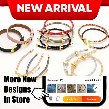 OCESRIO Fashion Adjustable Cotton Rope Chain for Bracelet Making DIY Gold Plated  Copper Jewelry Creation Wholesale cana012