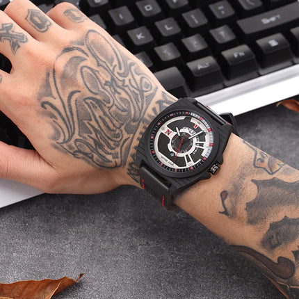 NS Men's Watch Business Casual Sporty Watch for Men and Women Quartz Watch Fashionable and Versatile with Date Display