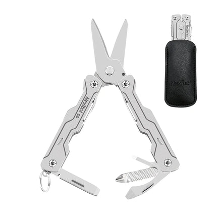 NexTool Micro Multitools S0 Mini Sailor Scissors 8 In 1 Mini Pocket Multitool EDC Folding Hand Tools Camping Survival Multitool