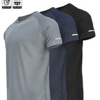 M / Gray + Blue + Black