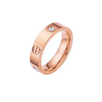 Rose  with Zircon / 8
