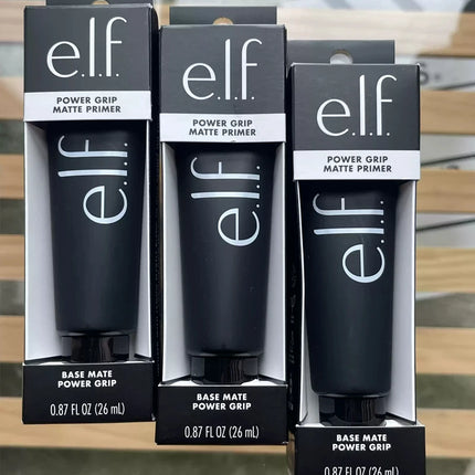 ELF Silky Liquid Primer Ice Cream Primer Pore-Blurring Base Cream Power Grip Dual-use Blush for Lips and Cheeks Liquid Blush
