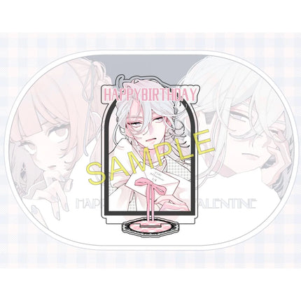 Anime Popular Manga Fall in Love, You False Angels 15cm Acrylic Figure Stand Desktop Decoration Fan Gift Keychain