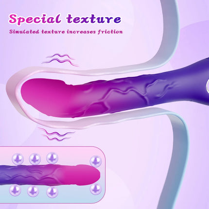 10 Vibrations Realistic Vibrator for Women Female G Spot Dildo Sex Toys Silicone Dildos Finger Vibrators Adult Products 18+