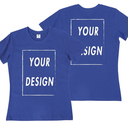 Bestseller Custom T-Shirt: Design Your Own Front & Back | Premium Unisex Tee for Couples, Teams & Events