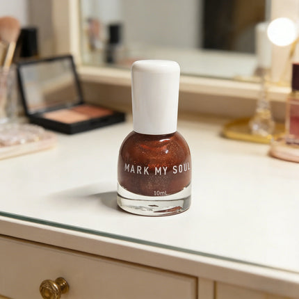 S167 Tan 10ml No  Bake Cat Eye Nail Polish quick  drying long  lasting non  peelable oily with fragrance No need for a lamp