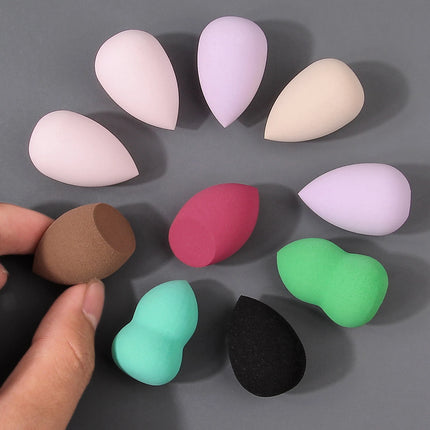 10/20/25/50/100PCS Latex-Free Makeup Sponges | Random Colors & Shapes for Liquid/Cream/Powder | Blending Beauty Sponge Bulk Set