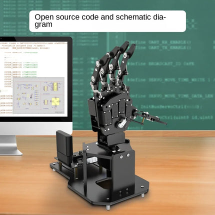 5 Dof Fingers Bionic Robot Somatosensory Open-Source Robot Hand For Arduino STM32 Robot Programmable Uhand2.0 Robot Claw Hand