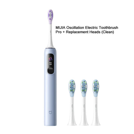 MIJIA Sonic Vibration Electric Toothbrush Pro,Smart 4 Modes, Long Battery Life, IPX8 Waterproof,LED Screen & Travel Lock