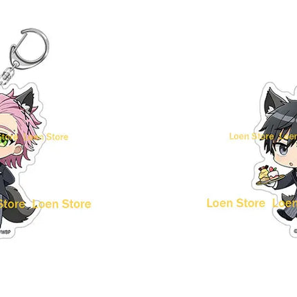 WIND BREAKER Haruka Sakura Akihiko Nirei Kyoutarou Sugishita Tasuku Tsubakino Shuhei Suzuri Wolf Butler Chibi Acrylic keychain