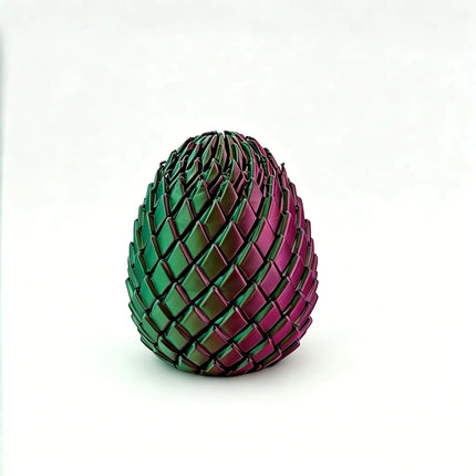 Fun 3D Printed Dragon Egg Spinning Fidget Toy Stress Relief Stretchable Deformable Sensory Fingertip Toy for Adults Kids Gifts