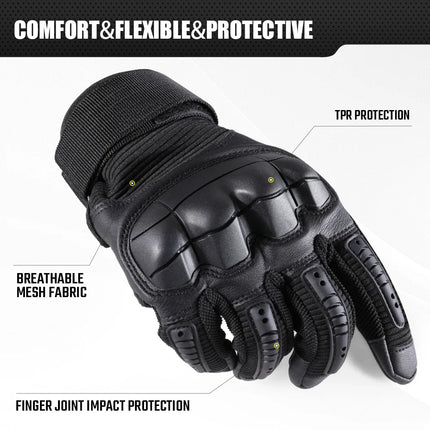 Touch Screen Hunting Gloves Hard Shell Outdoor Sports Hiking Cycling Camping Paintball Motorcycle Bike Anti-skid Protective Gear