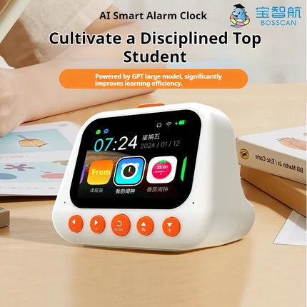 AI Voice Smart Alarm Clock AI Robot GPT Model Multifunctional Kids Early Education Learning Machine Story Toy For Student