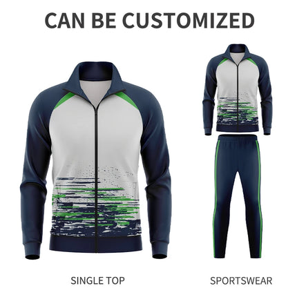 Custom New Design Men'S Outdoor Running Jacket Breathable Jogging Tracksuit Solid Autumn Tracksuits For Men And Women X25805