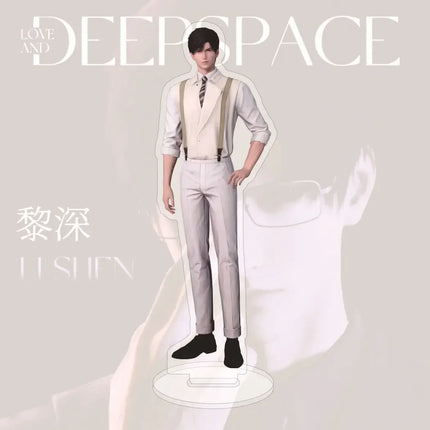 Game Love and Deep Space Acrylic Stand Sylus Xavier Zayne Rafay Cartoon Handsome Character Model Stand Desktop Display Fans Gift