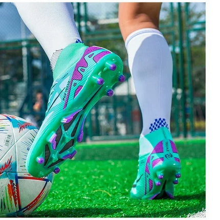 Men Football Shoes TF/FG Society Cleats Indoor Soccer Shoes Professional Football Field Boots Fast Unisex Sneaker Top Quality