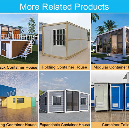 1 MOQ Factory Customized Luxury Australia Structure Expandable Prefab Collapsible Container House Sliding Home Office 40ft 20ft