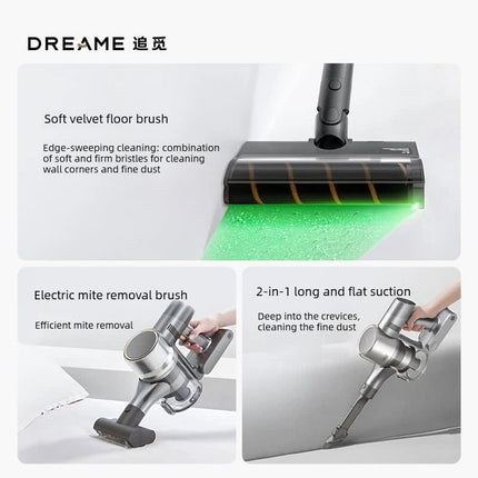 Dreame  V16 Member Wireless Vacuum Cleaner Green Light Show Dust /210AW Strong Suction 99.9% Remove Mites Rate