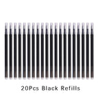 20pcs black refills