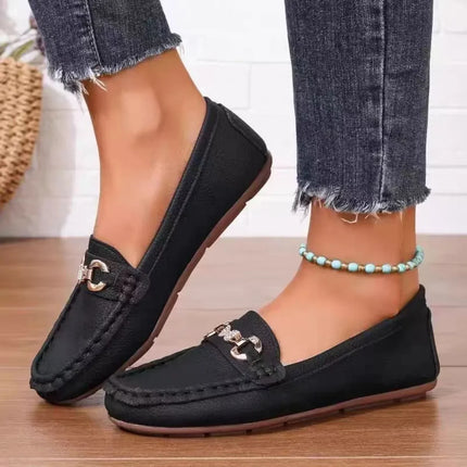 2025 New Women Flats Spring Autumn Casual Slip on Mary Jane Shoes Fashion Sneakers Women Round Toe Solid Soft Sole Flat Loafers