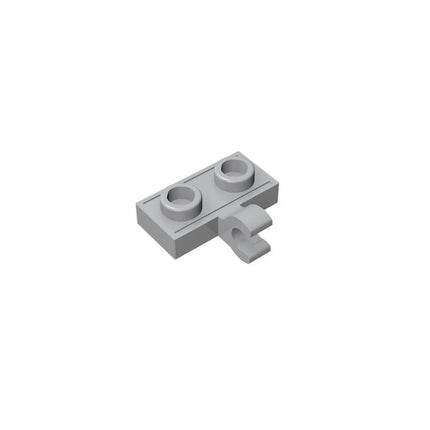 30pcs MOC compatible building block parts 11476 1x2 single-sided with longitudinal clip board DIY children's toy gift