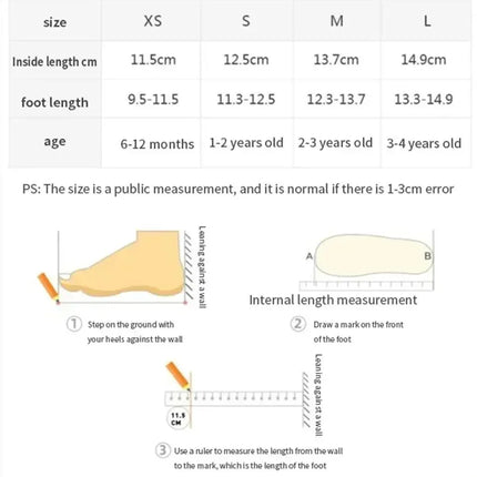 Baby Anti-slip Socks Newborn Warm Crib Floor Shoes with Rubber Sole for Children Boy Toddler Foot Girl Infant Cute Kids Slippers