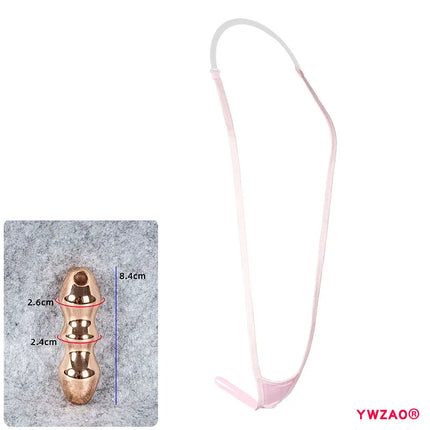 YWZAO Hanging Neck Underwear Adult Plug Anal Fisting Toys Butt Dildo Thongs Lingerie Anus Ass Panties Men's Briefs Sexy Gay