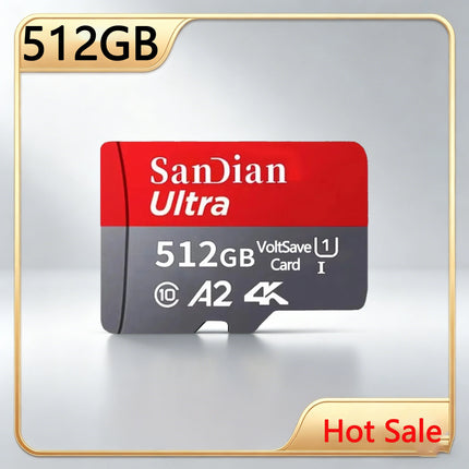 128GB Premium Class 10 Smart Micro TF SD Card 256GB High Speed Flash Memory Card For Phone Camera Laptop PC