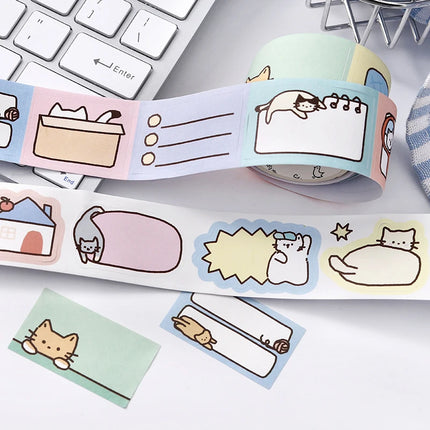 30mm X 3m Cute Cartoon Washi Tape DIY Journaling Decorative Masking Tape for Planners Stationery Scrapbooking Office Supplies
