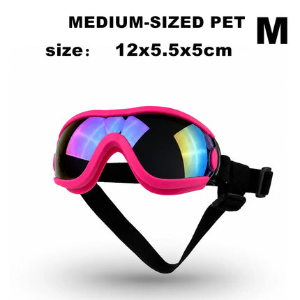 UV Protective Goggles for Dogs Cat Sunglasses Cool Protection Eyewear for Small Medium Dogs Outdoor Riding Pets Accessory