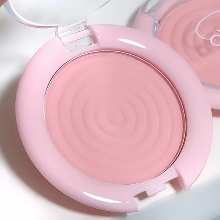 1Pc Monochrome Blush Face Mineral Pigment Peach Orange Nude Pink Matte Natural Blush Contour Shadow Cheek Blusher Cosmetics