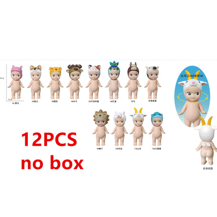 Mini Figure Angel Blind box Animal Series Mystery Box Cute Dolls Decoration Lucky Surprise Birthday Gift